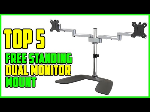 TOP 5 Best Free Standing Dual Monitor Mount 2026