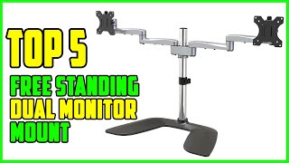 TOP 5 Best Free Standing Dual Monitor Mount 2026