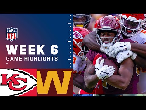 Chiefs vs. Washington Football Team Week 6 Highlights | NFL 2021