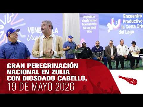 SANTA RITA - ZULIA | LIVE | Great National Pilgrimage, with Diosdado Cabello