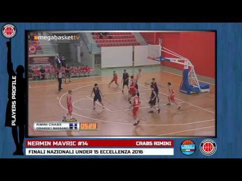Players Profile: MAVRIC NERMIN - Finali U15 Ecc - 2016