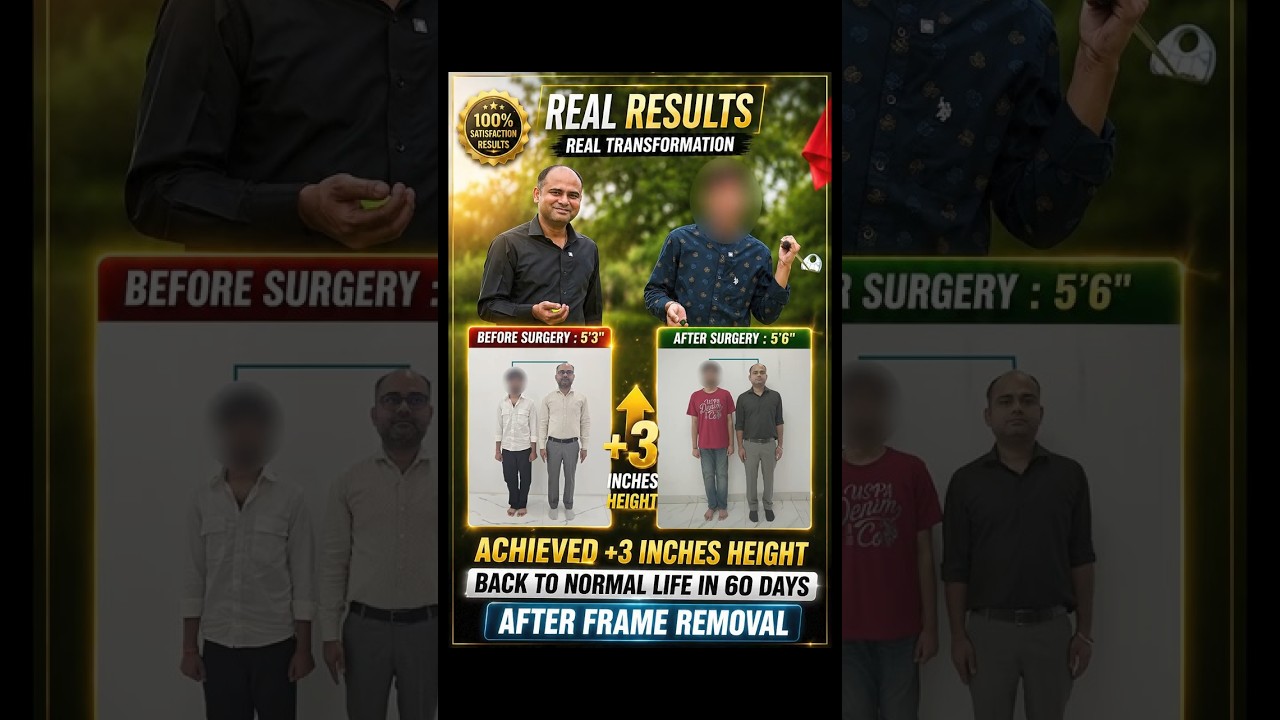 Back to Normal Life in Just 60 Days | After Frame Removal
