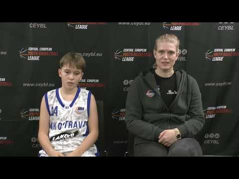 CEYBL U12, 24. 10. 2025, PRESS conference, Academy NH Ostrava - Niners Academy