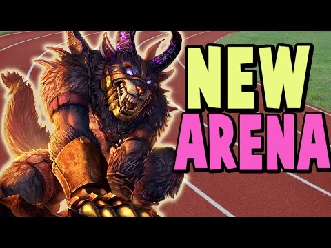 The New Arena!(Fenrir Build) Smite - Fenrir Arena gameplay
