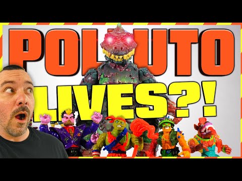 We Found the Unproduced Toxic Crusaders POLLUTO prototype! | Toysplosion