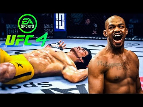 BRUCE LEE VS JON JONES | UFC 4 BRUTAL FIGHT | UFC 4 | UFC 4 2022 | EA SPORTS UFC 4