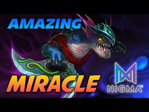 Nigma.Miracle Amazing Slark - Dota 2 Pro Gameplay