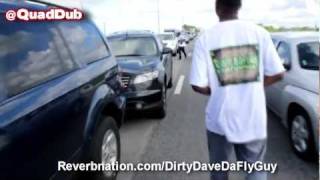 Dirty Dollar Ent on 95 promoting No Mo Mista Nice Guy in Fl traffic jam  @DirtyDaveDDE