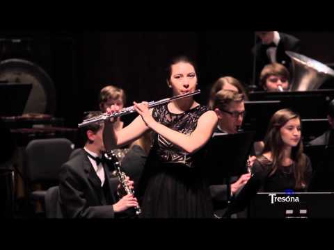 UNC Wind Ensemble - Concerto for Flute and Wind Ensemble by Lowell Liebermann