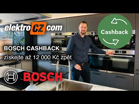 Bosch Cashback, získejte až 12 000 Kč zpět