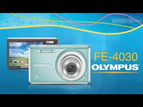Americanas.com l Câmera Digital FE-4030 Azul - Olympus