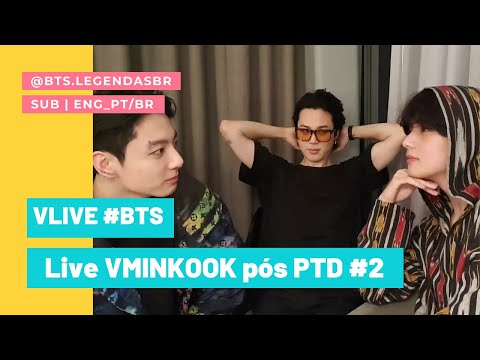 BTS Legendas BR | VLive VMINKOOK Parte 2 (28112021) [LEGENDADO PT/BR/ENG]