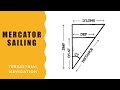 Mercator Sailing Or Rhumb Line Sailing
