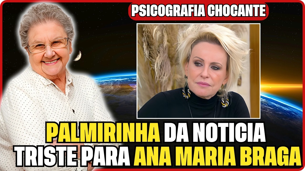 VOVÓ PALMIRINHA VOLTA EM CARTA PSICOGRAFADA E CITA A APRENSETADORA ANA MARIA BRAGA