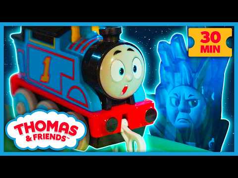 Thomas & Friends Investigate a Spooky Tunnel! | Thomas & Friends: Watch Out Thomas! | 30 Minutes - Kids TV Series, Kingdom Kids Zone - Thomas & Friends