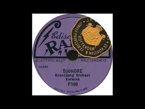 Krontjong Orchest Eurasia - Djohore