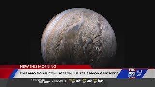 FM radio signal detected from one of Jupiter&#39;s moons