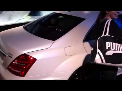 2013 Matte White Mercedes S550 4matic in Montreal  720p