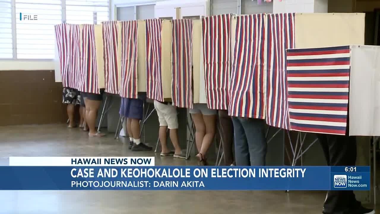Video: Keohokalole and Case clash on SAVE America Act requirements in HI-01 primary