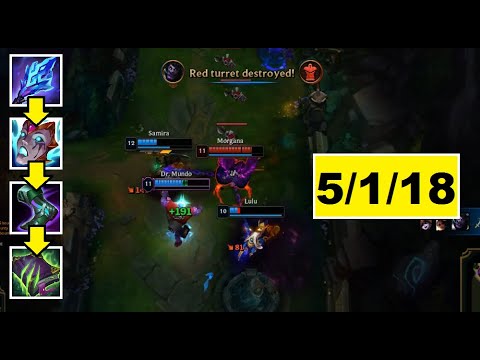 LoL: I won my first Clash tournament! Morgana support vs Lulu. Patch 11.13. K/D/A: 5/1/18.