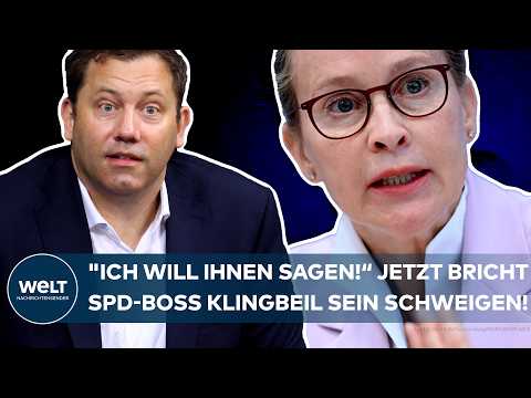 Video Thumbnail: BROSIUS-GERSDORF: Nach Eklat! "Ich will Ihnen sagen!" Jetzt bricht SPD-Boss Klingbeil sein Schweigen