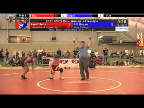 University Women Final 63kg - Alli Ragan vs. Randi Beltz