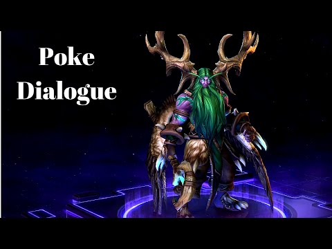 Malfurion Poke Dialogue | All Quotes | Heroes of the Storm
