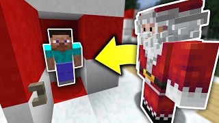 HIDING FROM SANTA! | HIDE N' SEEK! - Minecraft Mods