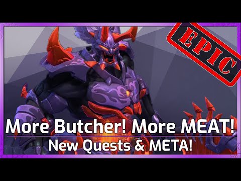 More BUTCHER! More MEAT! - New Patch META - Heroes of the Storm