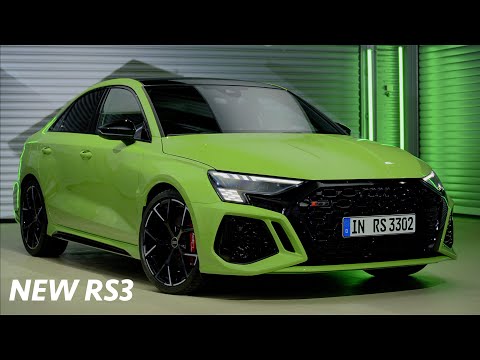 NEW Audi RS3 Sedan 2021-  FIRST LOOK CRAZY HULK GREEN YOU MUST SEE!!! 400 HP