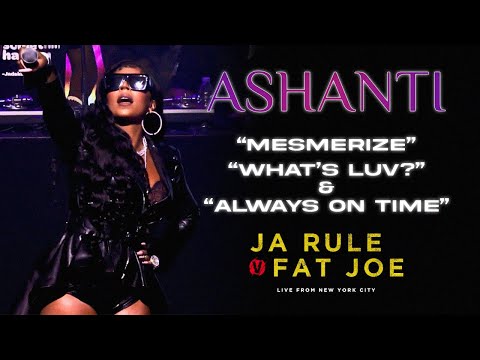 Ashanti performs "Mesmerize", "What's Luv", & "Always on Time" w/ Ja Rule & Fat Joe (Live in NYC)