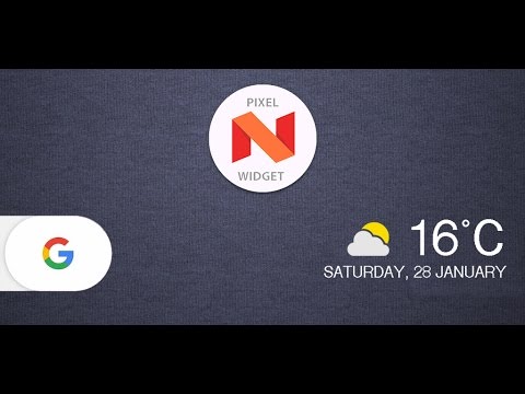 Pixel Widget -The Pill Weather Video