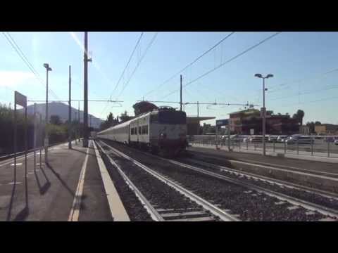 E656.489 sull' IC 510 "Capodimonte" Salerno - Torino Porta Nuova, in partenza da Latina