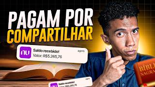 TESTEI essa FORMA SIMPLES de RENDA EXTRA compartilhando VERSÍCULOS PELO CELULAR | Jhonatas Silva