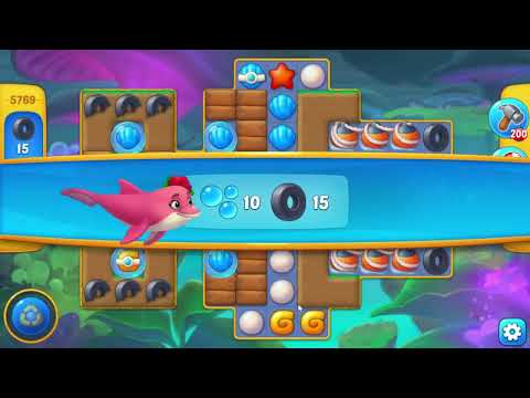 Fishdom 5769 Level - 15 moves - NO BooSTERS