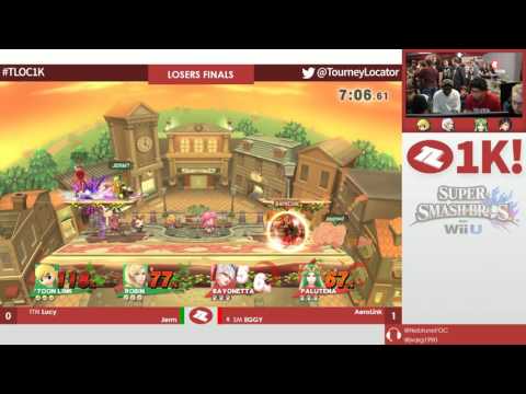 TLOC 1K May - Lucy + Jerm vs iiGGY + AeroLink - Losers Finals Smash 4