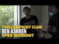 Ben Askren Open Workout Before Jake Paul Fight, Tries Knees, Choke - MMA Fighting