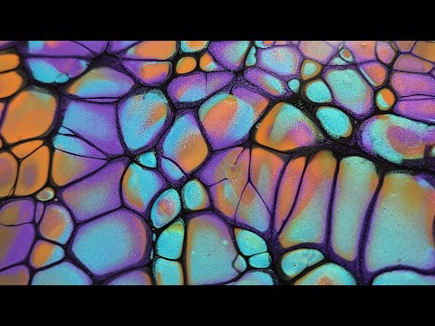 51. Gotta LOVE Swipes! Shelee Art Bloom Technique - Acrylic Pour - Fluid Art