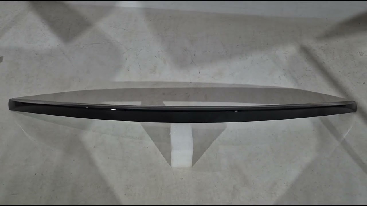 Mercedes GLE coupe C292 2015-2019 рр. Спойлер DPT (дизайн gle43, чорний глянець) Video 1