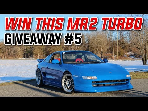 PRIME DRIVEN Giveaway #5 - Blue Greddy 1991 Toyota MR2 Turbo!