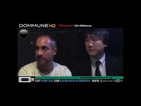 Andy Vaz - Interview @ Dommune (Japan 2014) FULL HD Video & Audio