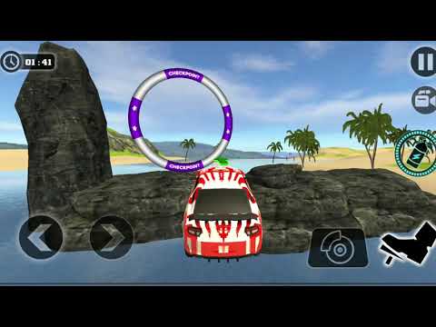 Floating water Car Driving Level 1-8