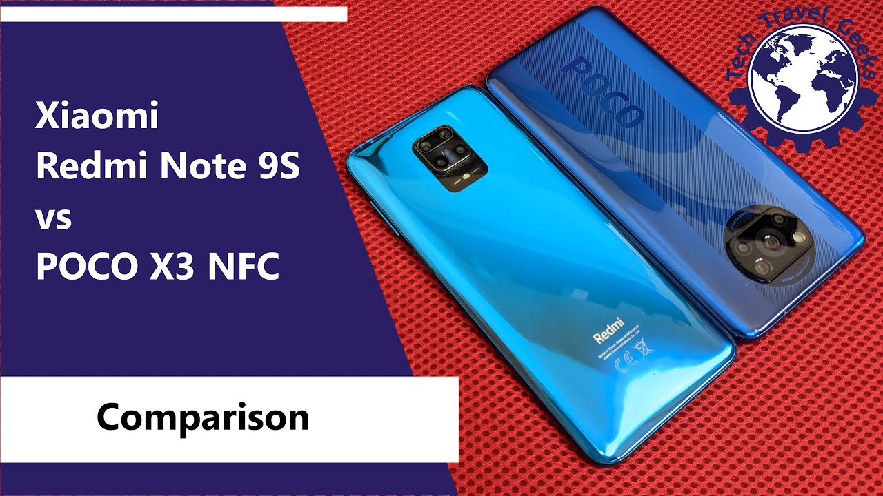 Xiaomi Redmi Note 9S vs POCO X3 NFC - Comparison