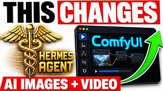 Hermes + Comfy UI is Insane (FREE)!