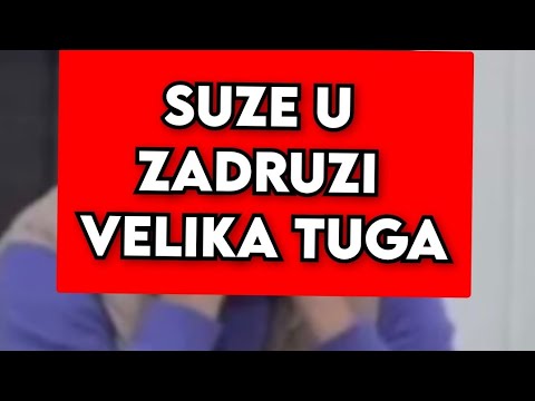 SUZE U ZADRUZI, TUGA! VELIKI FAVORIT IZBACEN IZ ZADRUGE