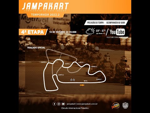 4 ETAPA JAMPA KART - BATERIA 2 SUPER  ROOKIE