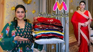 Beautiful wedding haul From Myntra @PoojaRikichoyal 