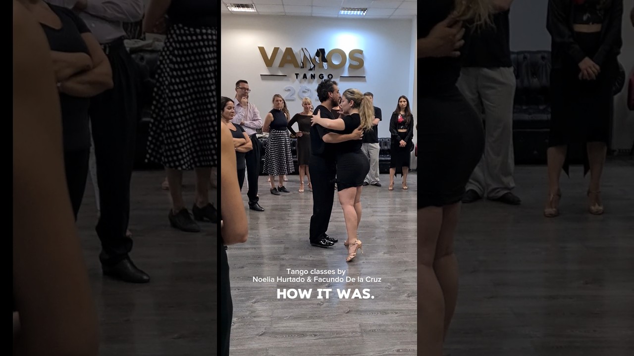 Workshop by Noelia Hurtado&Facundo De la Cruz❤️ #tangoargentino #tango #dancerlife #dancehumor