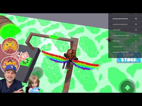 Roblox Escape the Butcher Parkour Obby || I survived Toxic Waste #shorts