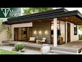 MODERN SMALL HOUSE DESIGN IDEA 2-BEDROOM 6X11 METERS | MODERN BALAI